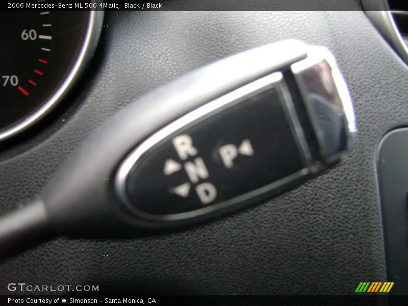 Black / Black 2006 Mercedes-Benz ML 500 4Matic