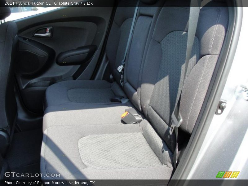 Graphite Gray / Black 2011 Hyundai Tucson GL