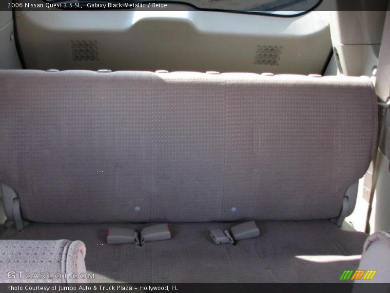 Galaxy Black Metallic / Beige 2006 Nissan Quest 3.5 SL