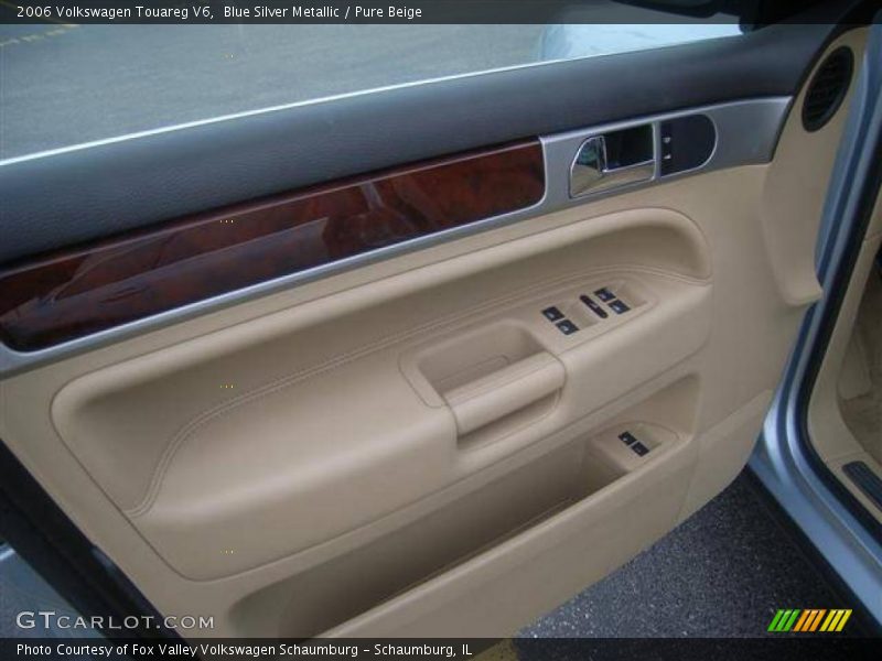Blue Silver Metallic / Pure Beige 2006 Volkswagen Touareg V6