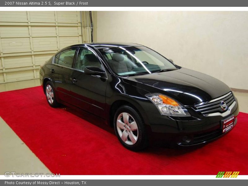 Super Black / Frost 2007 Nissan Altima 2.5 S