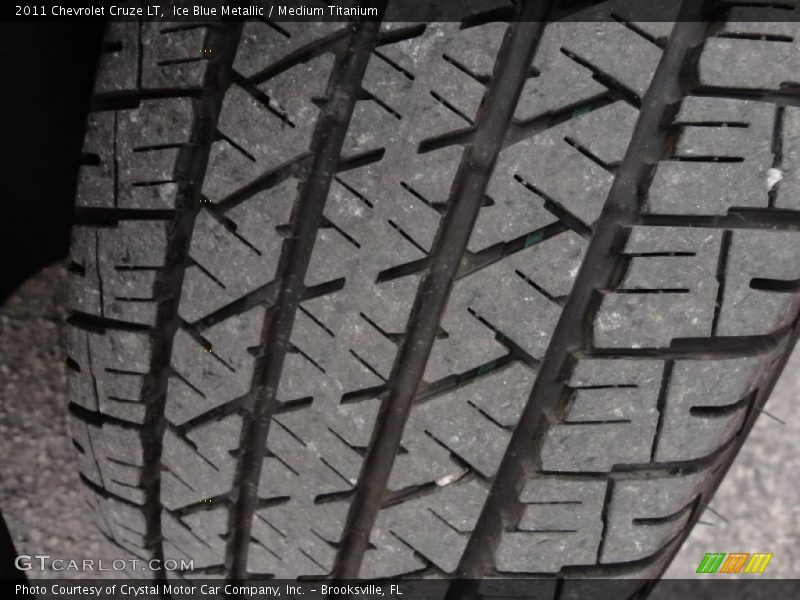 Ice Blue Metallic / Medium Titanium 2011 Chevrolet Cruze LT