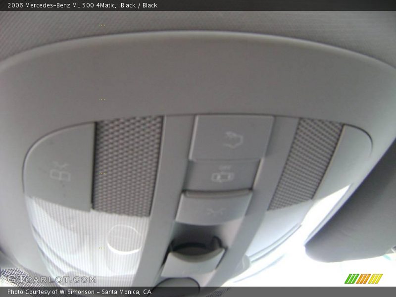 Black / Black 2006 Mercedes-Benz ML 500 4Matic
