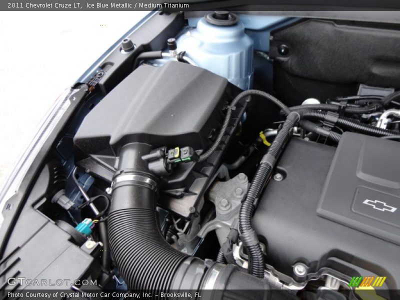 Ice Blue Metallic / Medium Titanium 2011 Chevrolet Cruze LT