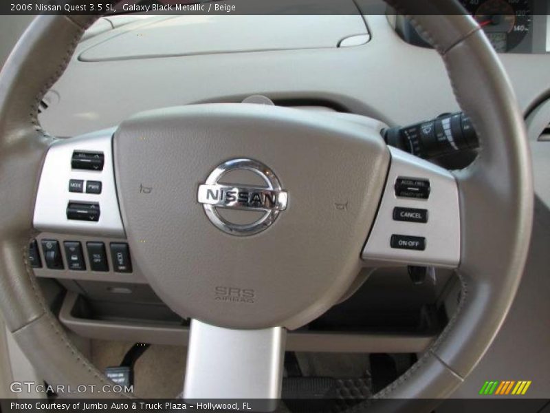 Galaxy Black Metallic / Beige 2006 Nissan Quest 3.5 SL