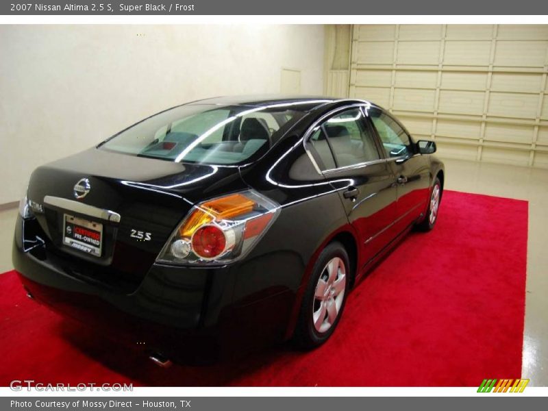 Super Black / Frost 2007 Nissan Altima 2.5 S