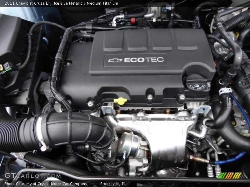 Ice Blue Metallic / Medium Titanium 2011 Chevrolet Cruze LT
