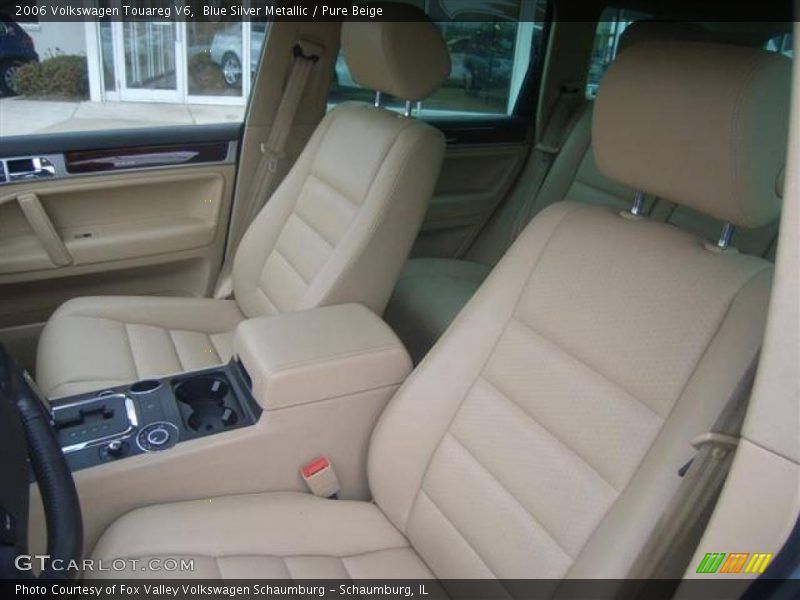 Blue Silver Metallic / Pure Beige 2006 Volkswagen Touareg V6