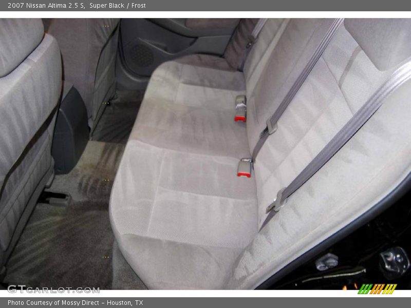 Super Black / Frost 2007 Nissan Altima 2.5 S