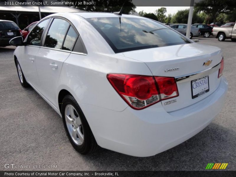 Summit White / Jet Black 2011 Chevrolet Cruze LT