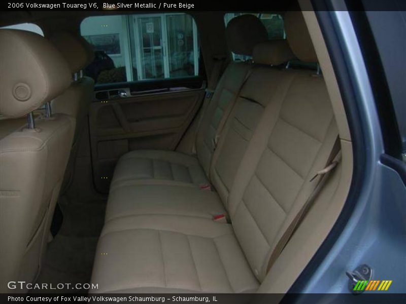 Blue Silver Metallic / Pure Beige 2006 Volkswagen Touareg V6