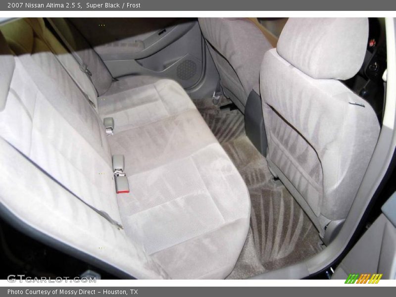 Super Black / Frost 2007 Nissan Altima 2.5 S
