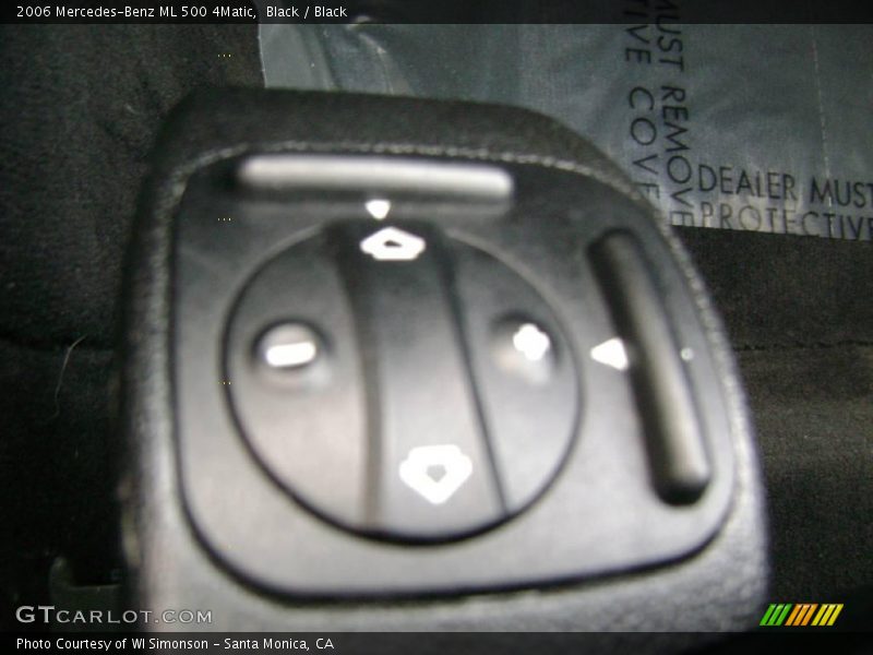 Black / Black 2006 Mercedes-Benz ML 500 4Matic
