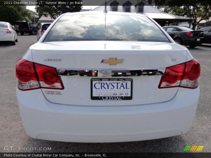 Summit White / Jet Black 2011 Chevrolet Cruze LT