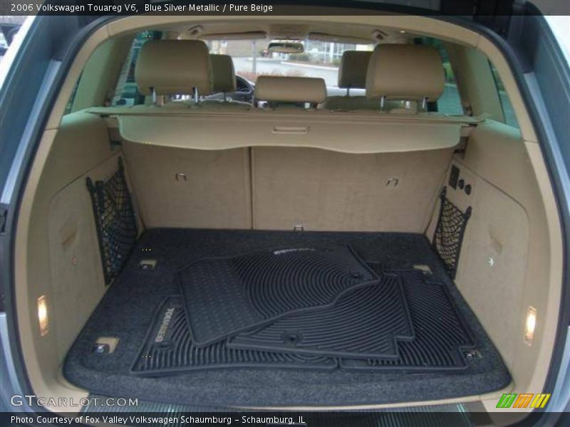 Blue Silver Metallic / Pure Beige 2006 Volkswagen Touareg V6