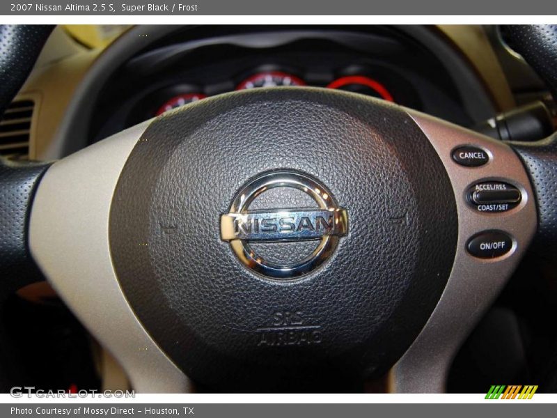 Super Black / Frost 2007 Nissan Altima 2.5 S