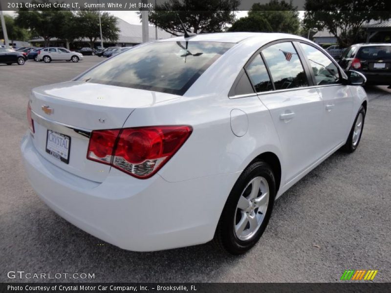 Summit White / Jet Black 2011 Chevrolet Cruze LT