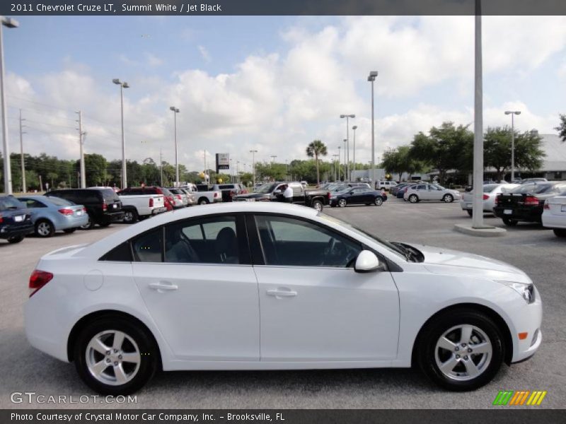 Summit White / Jet Black 2011 Chevrolet Cruze LT
