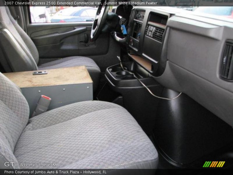 Summit White / Medium Pewter 2007 Chevrolet Express 2500 Extended Commercial Van