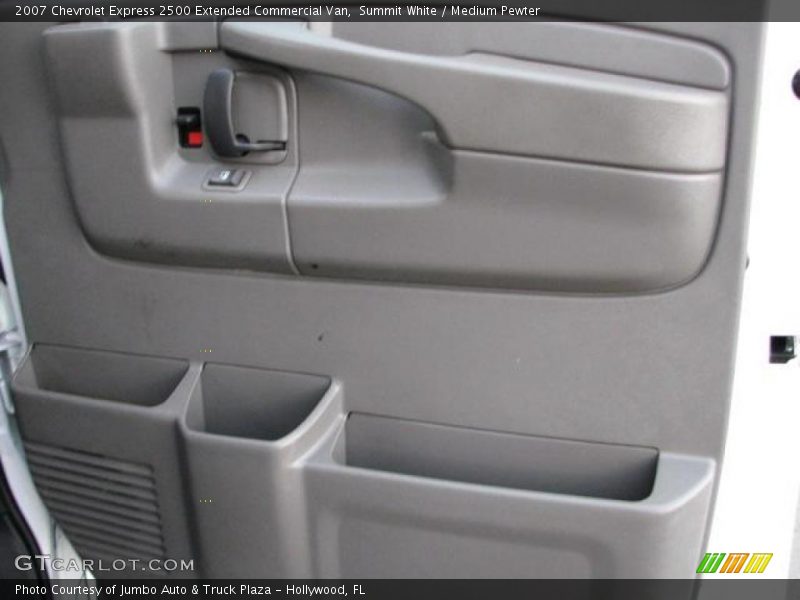 Summit White / Medium Pewter 2007 Chevrolet Express 2500 Extended Commercial Van