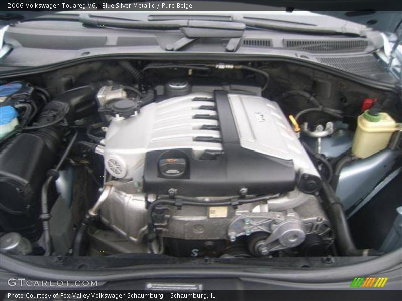 Blue Silver Metallic / Pure Beige 2006 Volkswagen Touareg V6