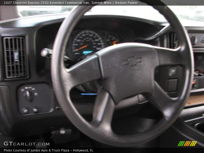 Summit White / Medium Pewter 2007 Chevrolet Express 2500 Extended Commercial Van