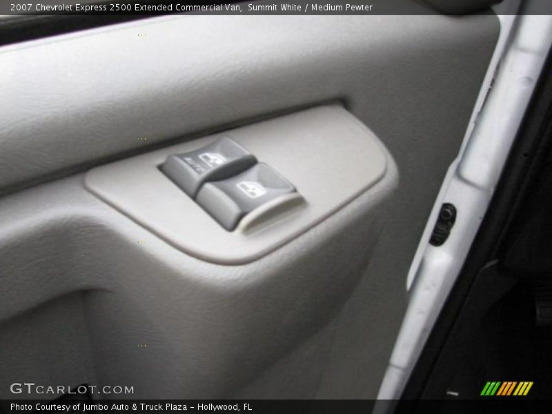 Summit White / Medium Pewter 2007 Chevrolet Express 2500 Extended Commercial Van