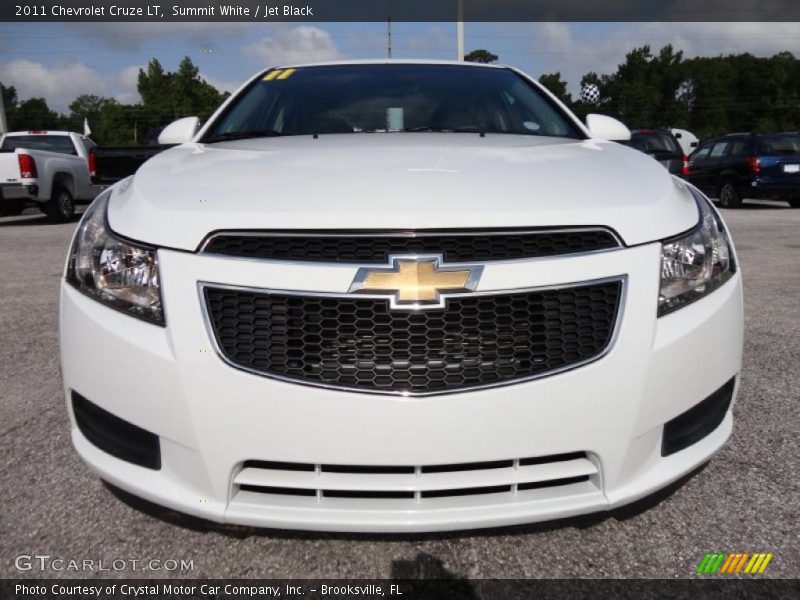 Summit White / Jet Black 2011 Chevrolet Cruze LT