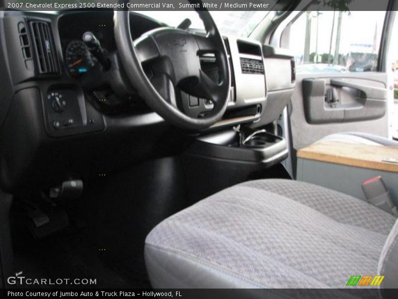 Summit White / Medium Pewter 2007 Chevrolet Express 2500 Extended Commercial Van