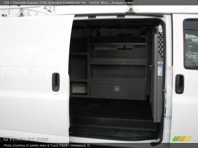 Summit White / Medium Pewter 2007 Chevrolet Express 2500 Extended Commercial Van