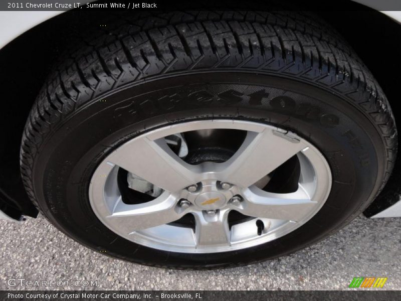 Summit White / Jet Black 2011 Chevrolet Cruze LT