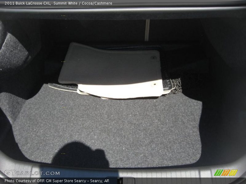 Summit White / Cocoa/Cashmere 2011 Buick LaCrosse CXL