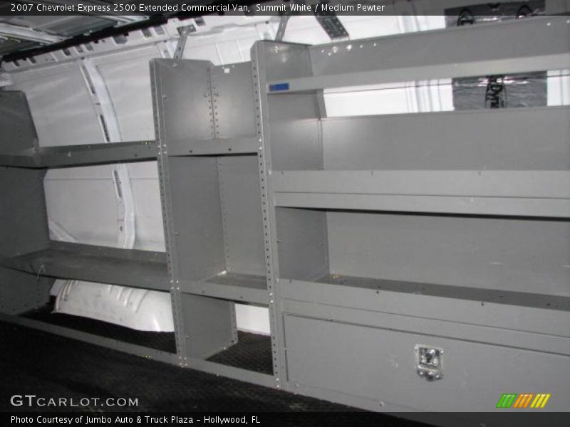 Summit White / Medium Pewter 2007 Chevrolet Express 2500 Extended Commercial Van