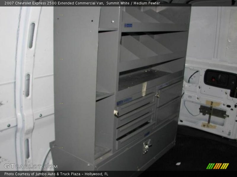 Summit White / Medium Pewter 2007 Chevrolet Express 2500 Extended Commercial Van