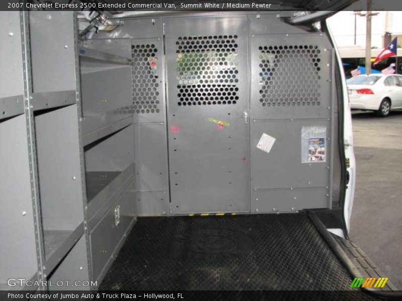 Summit White / Medium Pewter 2007 Chevrolet Express 2500 Extended Commercial Van