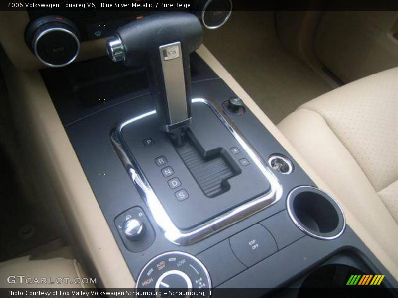 Blue Silver Metallic / Pure Beige 2006 Volkswagen Touareg V6