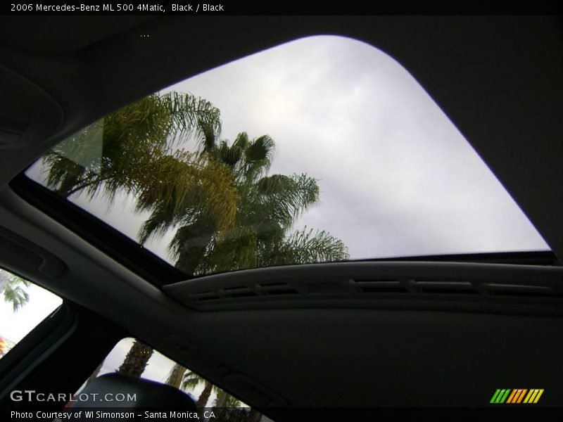 Black / Black 2006 Mercedes-Benz ML 500 4Matic