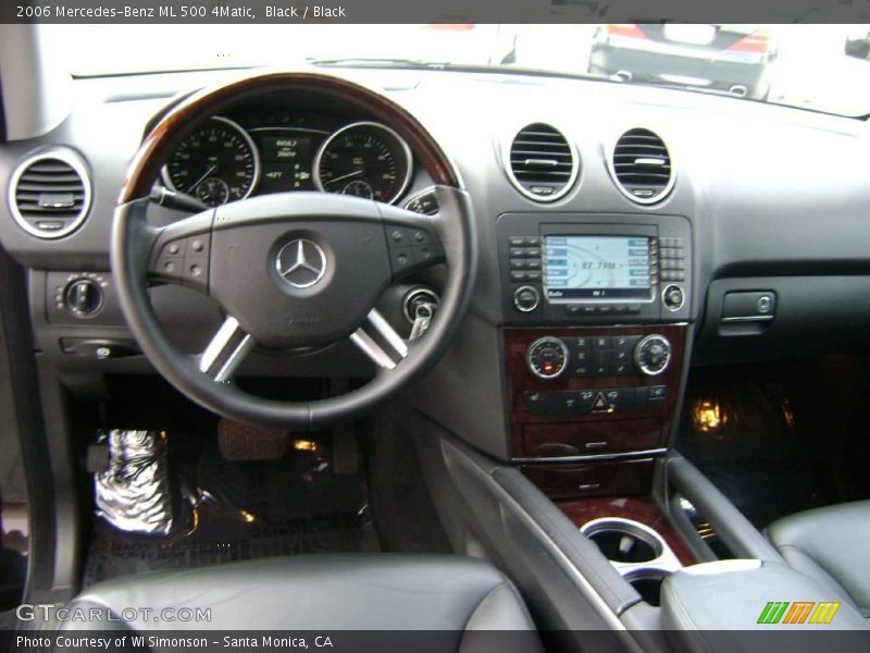 Black / Black 2006 Mercedes-Benz ML 500 4Matic