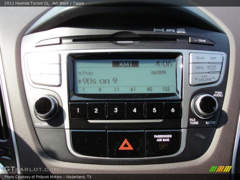 Controls of 2011 Tucson GL