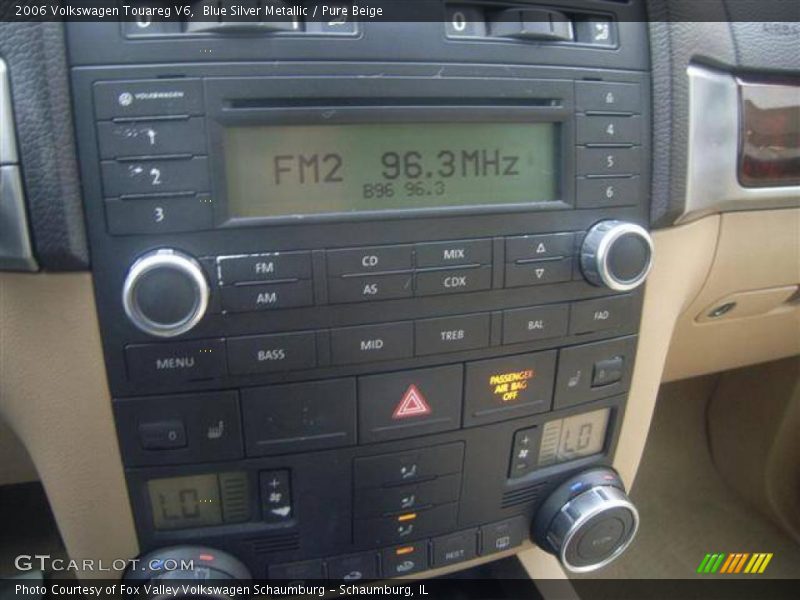 Blue Silver Metallic / Pure Beige 2006 Volkswagen Touareg V6