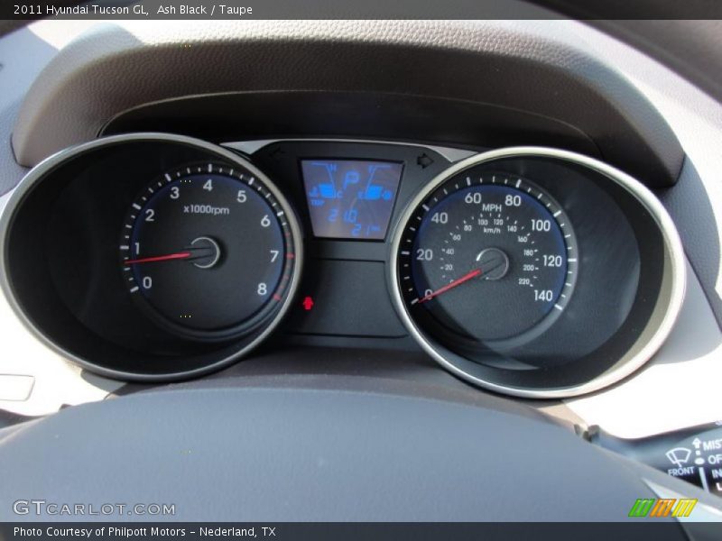  2011 Tucson GL GL Gauges