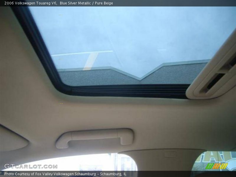 Blue Silver Metallic / Pure Beige 2006 Volkswagen Touareg V6