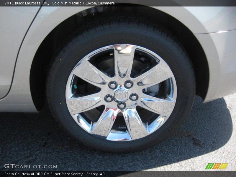 Gold Mist Metallic / Cocoa/Cashmere 2011 Buick LaCrosse CXL