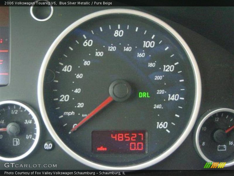 Blue Silver Metallic / Pure Beige 2006 Volkswagen Touareg V6