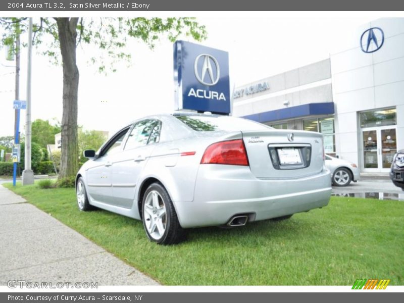 Satin Silver Metallic / Ebony 2004 Acura TL 3.2