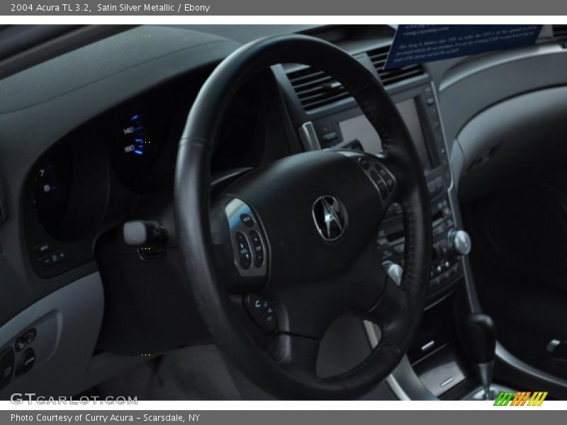 Satin Silver Metallic / Ebony 2004 Acura TL 3.2