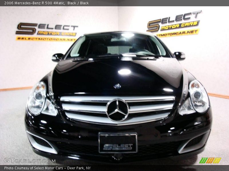 Black / Black 2006 Mercedes-Benz R 500 4Matic