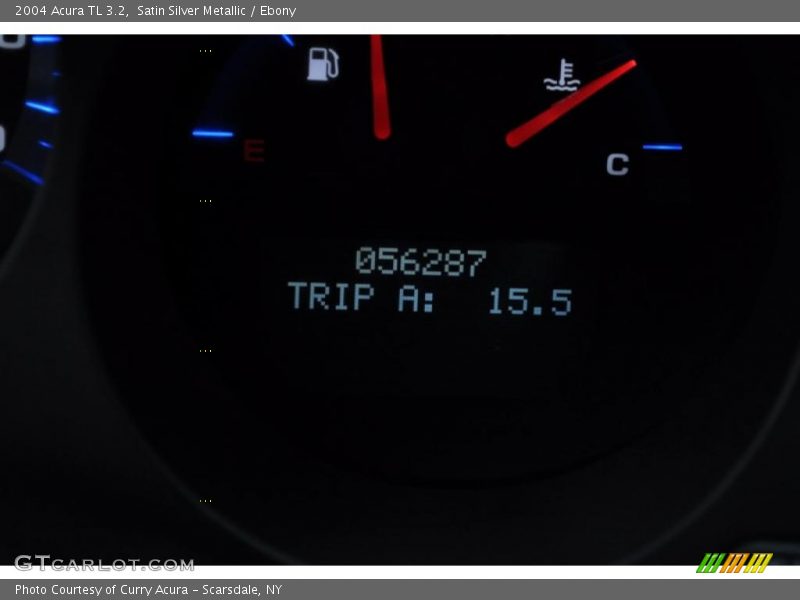 Satin Silver Metallic / Ebony 2004 Acura TL 3.2