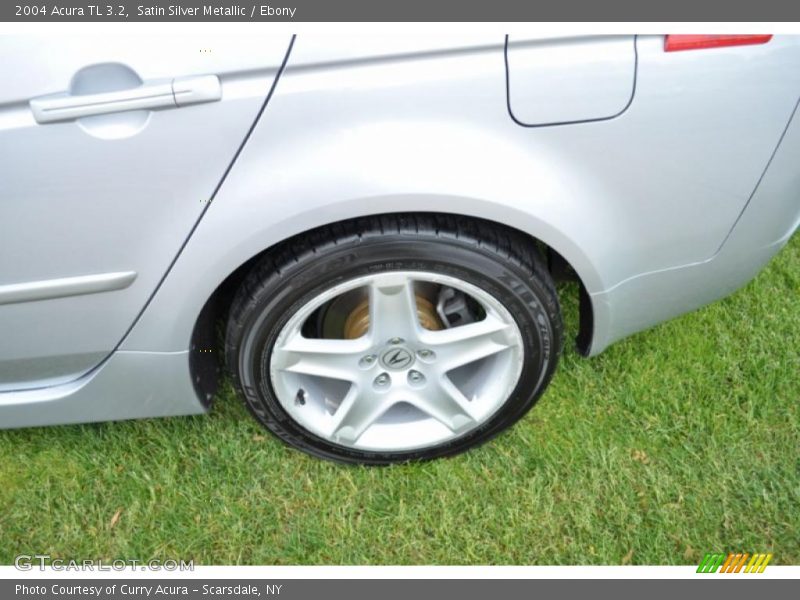 Satin Silver Metallic / Ebony 2004 Acura TL 3.2