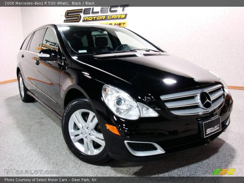 Black / Black 2006 Mercedes-Benz R 500 4Matic